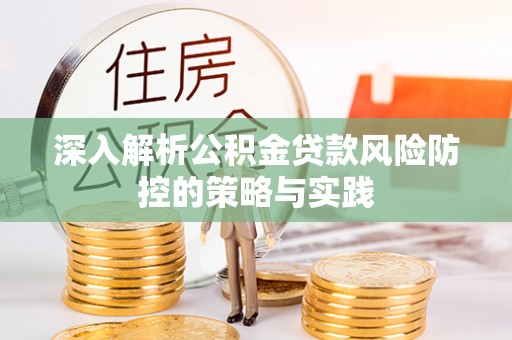 新社深入解析公积金贷款风险防控的策略与实践