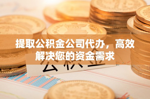 新社提取公积金公司代办，高效解决您的资金需求