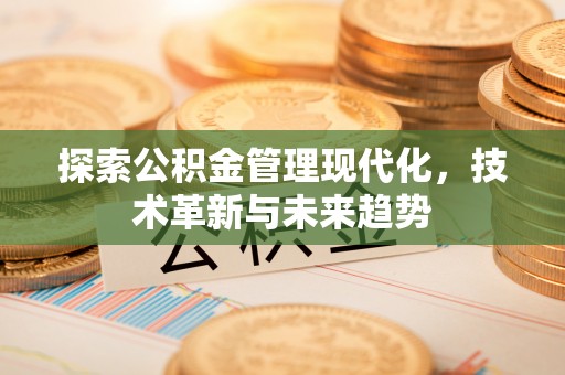新社探索公积金管理现代化，技术革新与未来趋势