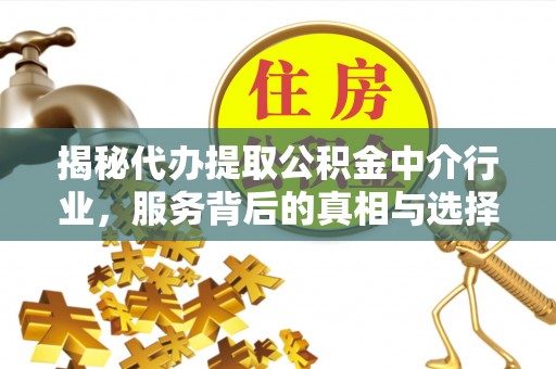 新社揭秘代办提取公积金中介行业，服务背后的真相与选择指南