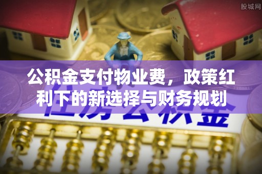 新社公积金支付物业费，政策红利下的新选择与财务规划