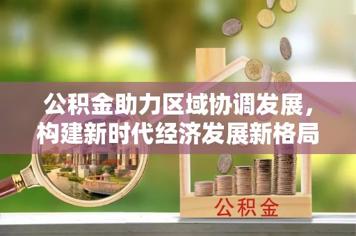 新社公积金助力区域协调发展，构建新时代经济发展新格局