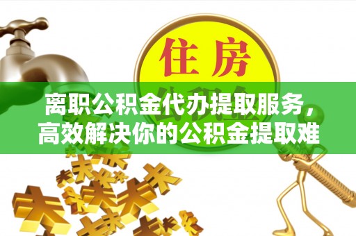 新社离职公积金代办提取服务，高效解决你的公积金提取难题