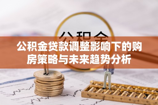 新社公积金贷款调整影响下的购房策略与未来趋势分析