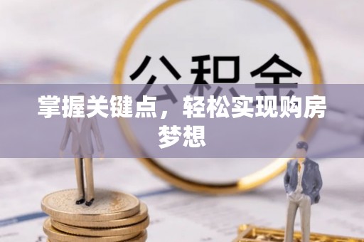 新社掌握关键点，轻松实现购房梦想