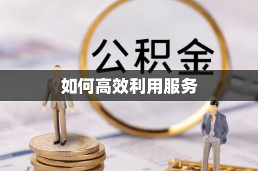 新社如何高效利用服务