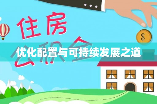 新社优化配置与可持续发展之道