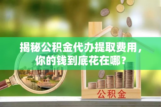 新社揭秘公积金代办提取费用，你的钱到底花在哪？