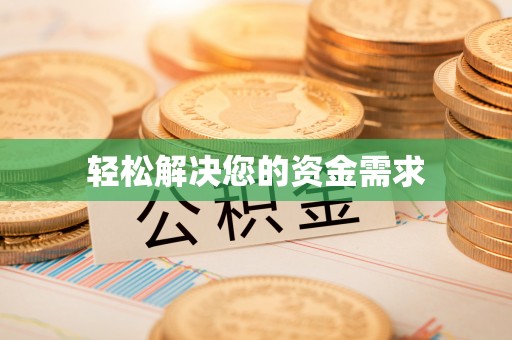 新社轻松解决您的资金需求