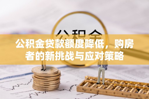 新社公积金贷款额度降低，购房者的新挑战与应对策略