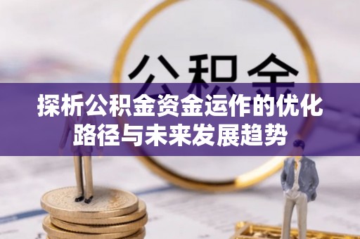 新社探析公积金资金运作的优化路径与未来发展趋势