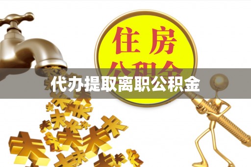 新社代办提取离职公积金