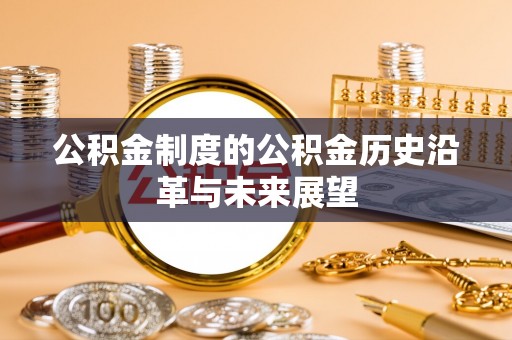 新社公积金制度的公积金历史沿革与未来展望