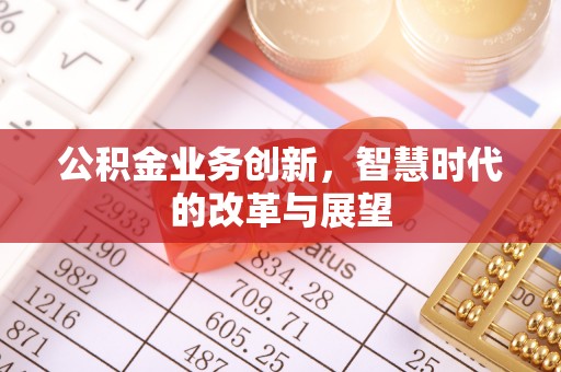 新社公积金业务创新，智慧时代的改革与展望